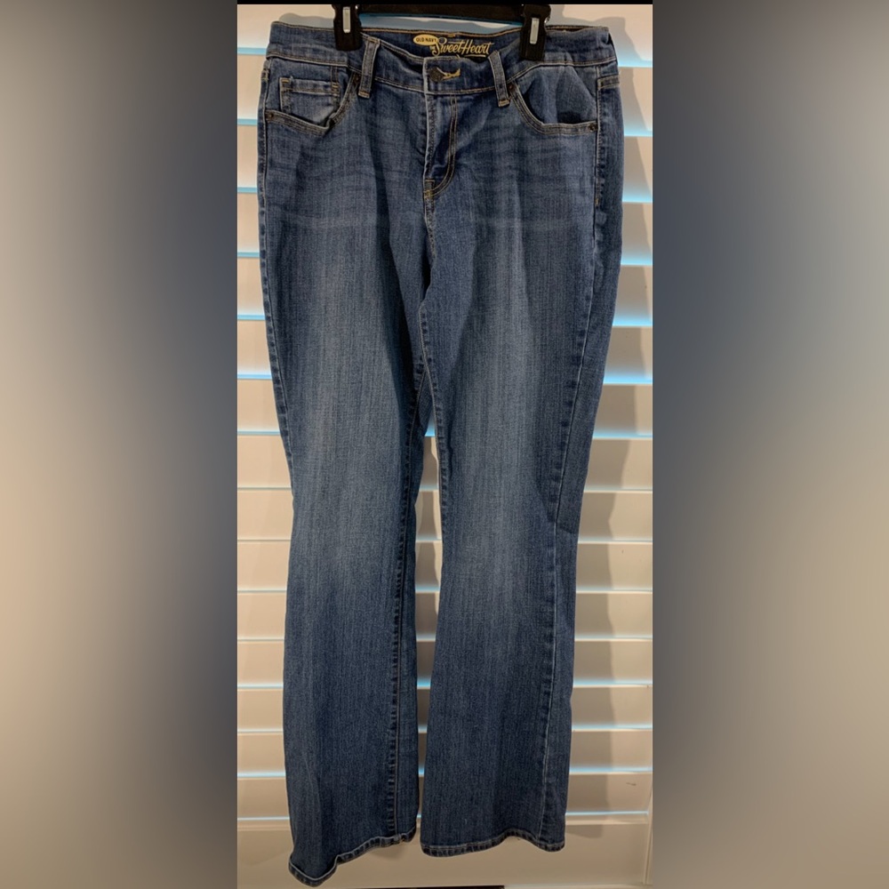 Old Navy Sweatheart jeans size 10 Long J28